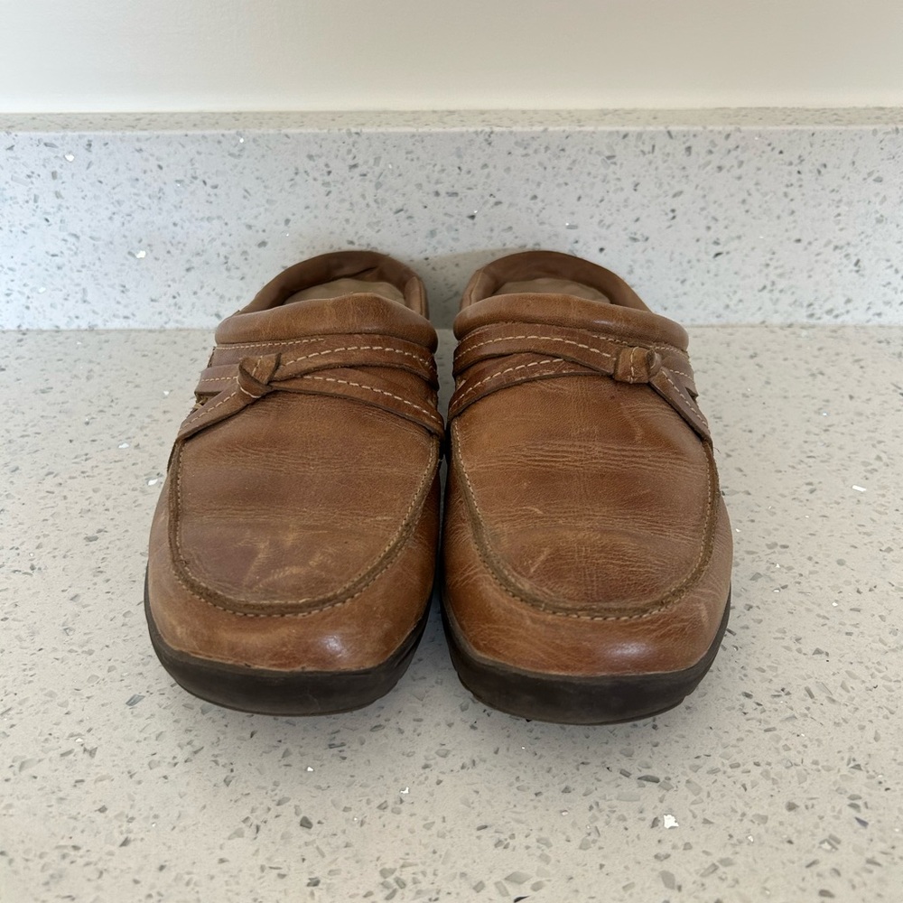 L.L. Bean Tan Leather Loafers